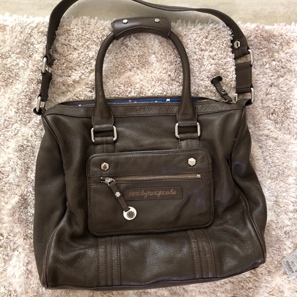 Marc by Marc Jacobs brown leather purse
